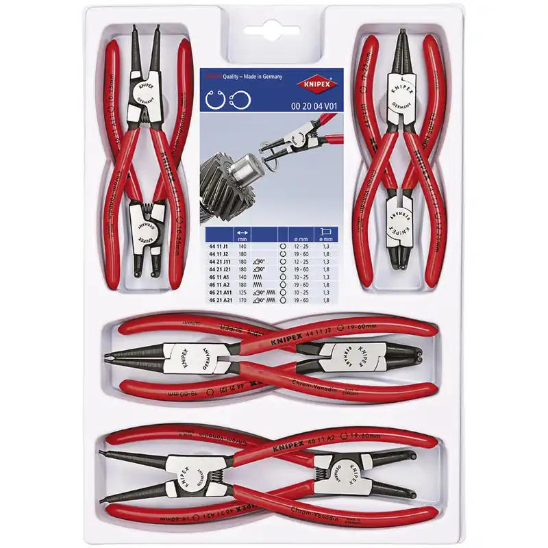 KNIPEX Sicherungsringzangen- Set Must-Have