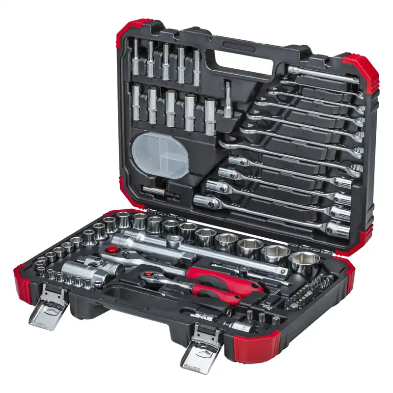 Echt GEDORE red Steckschlüssel-Satz 1/4" + 1/2" 92-teilig