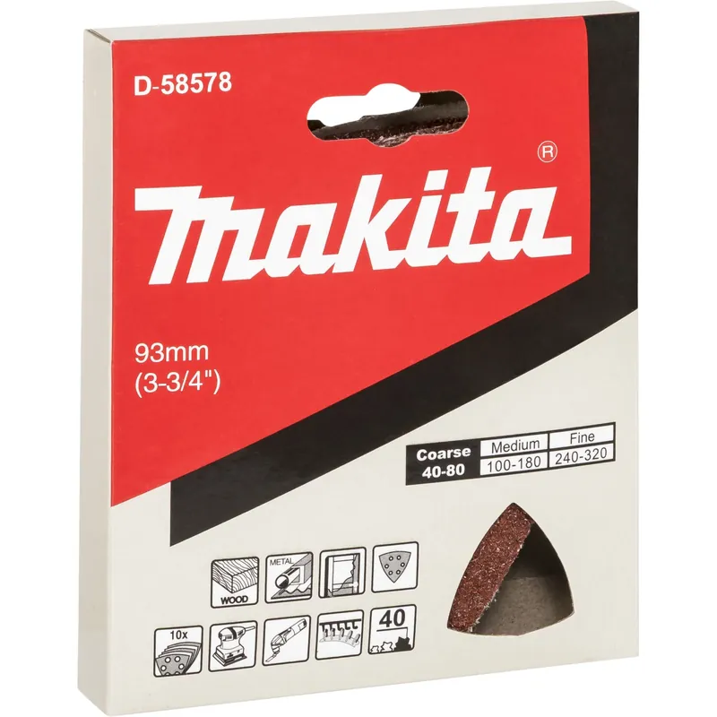 Neu Im Sortiment Makita Delta Schleifpap. Holz K40