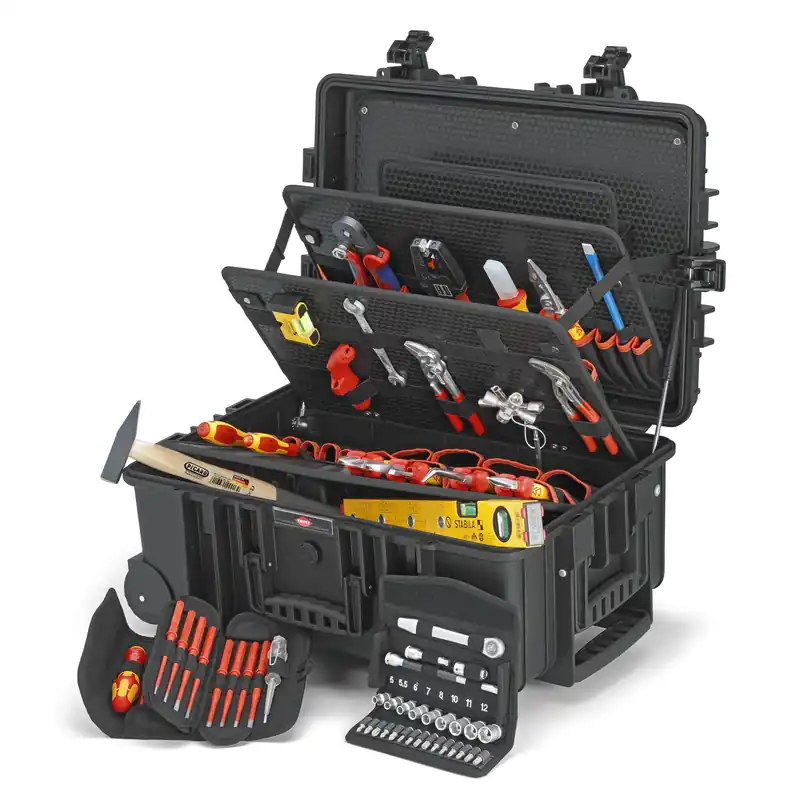 KNIPEX Werkzeugkoffer Robust45 Move Elektro Super-Preis