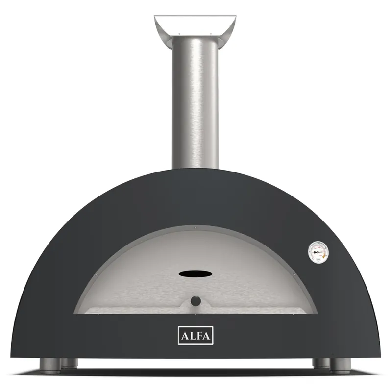 Ausverkauf Alfa Forni Moderno 3 Pizze Holz Schiefer Grau