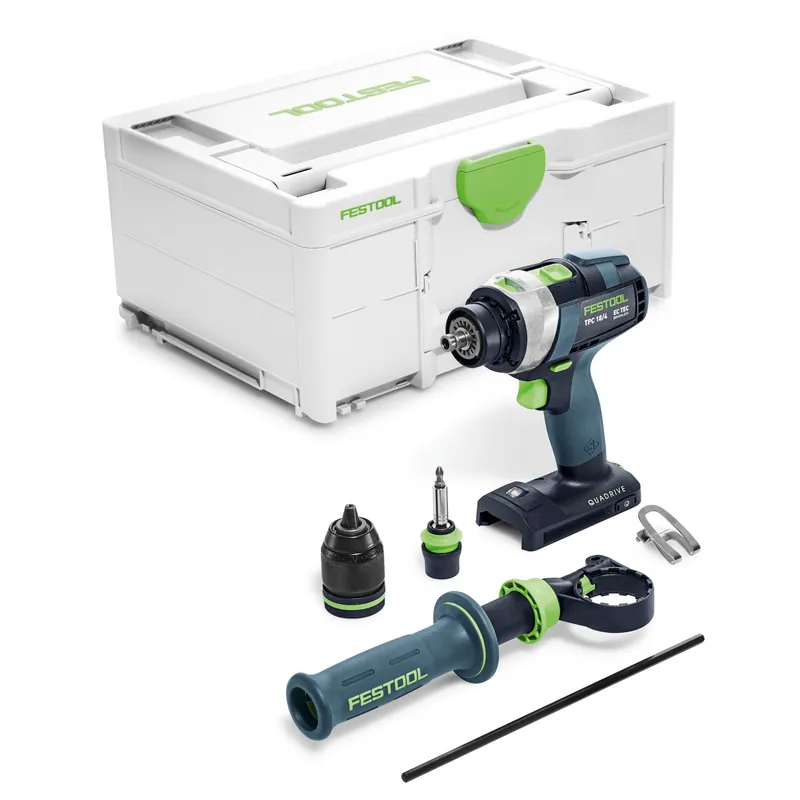Festool Akku-Schlagbohrschrauber TPC 18/4 I-Basic QUADRIVE Billig