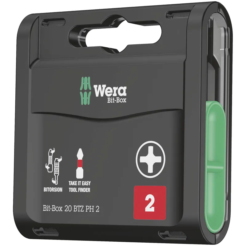 Wera Bit-Box 20 BTZ PH Zertifiziert