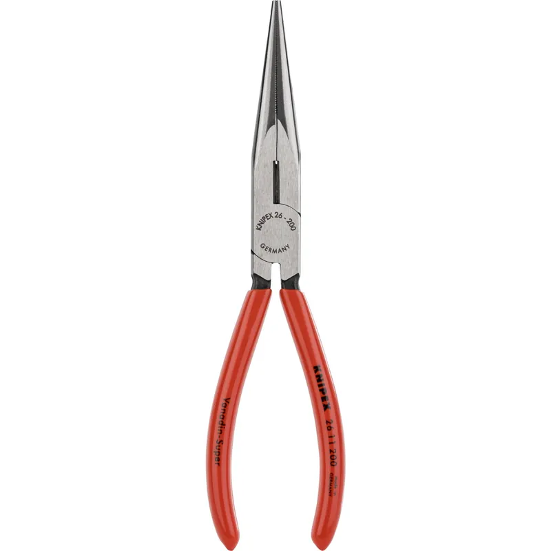 Solange Der Vorrat Reicht KNIPEX Flachrundzange mit Schneide