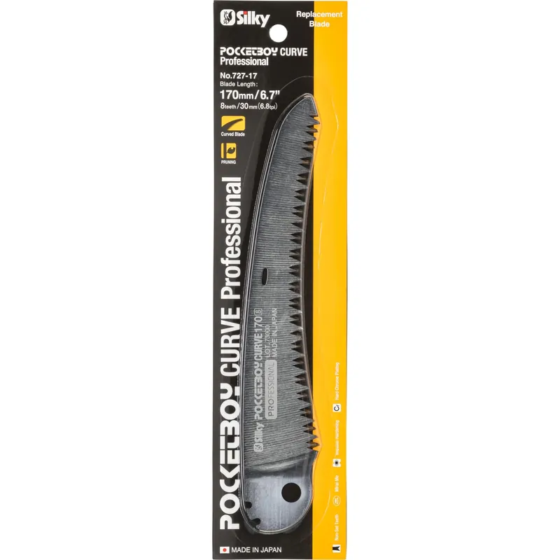 Neue Ware Silky Ersatzsägeblatt für Pocket Boy 170-8 grob (727-17)