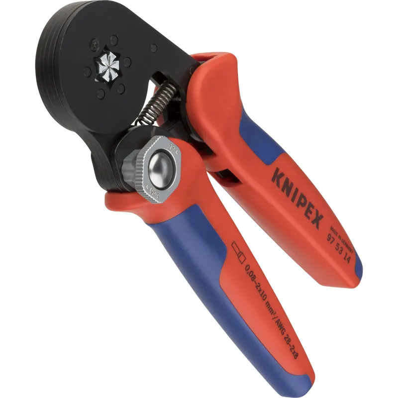 KNIPEX Automatische Crimpzange für Aderendhülsen Finale Aktion