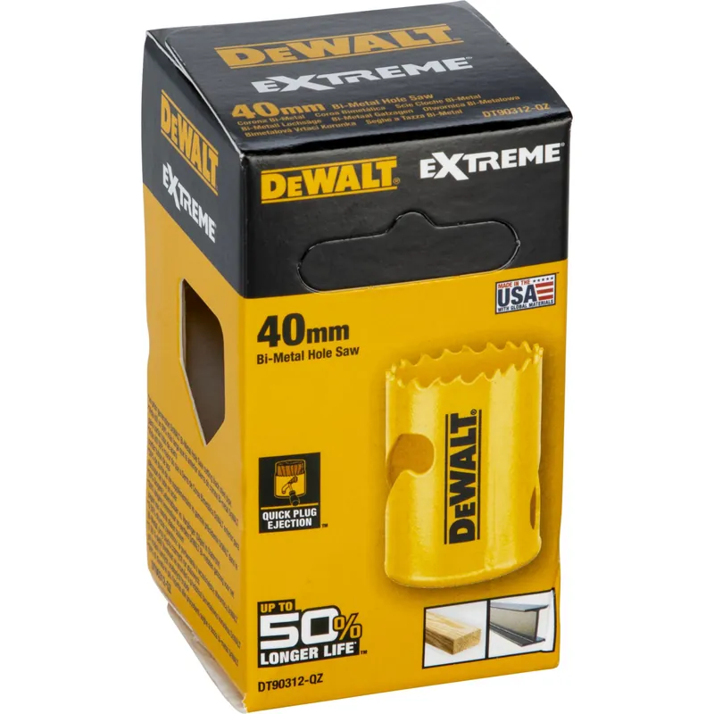 Versand Am Gleichen Tag DeWalt DT90312-QZ Lochsäge 40mm