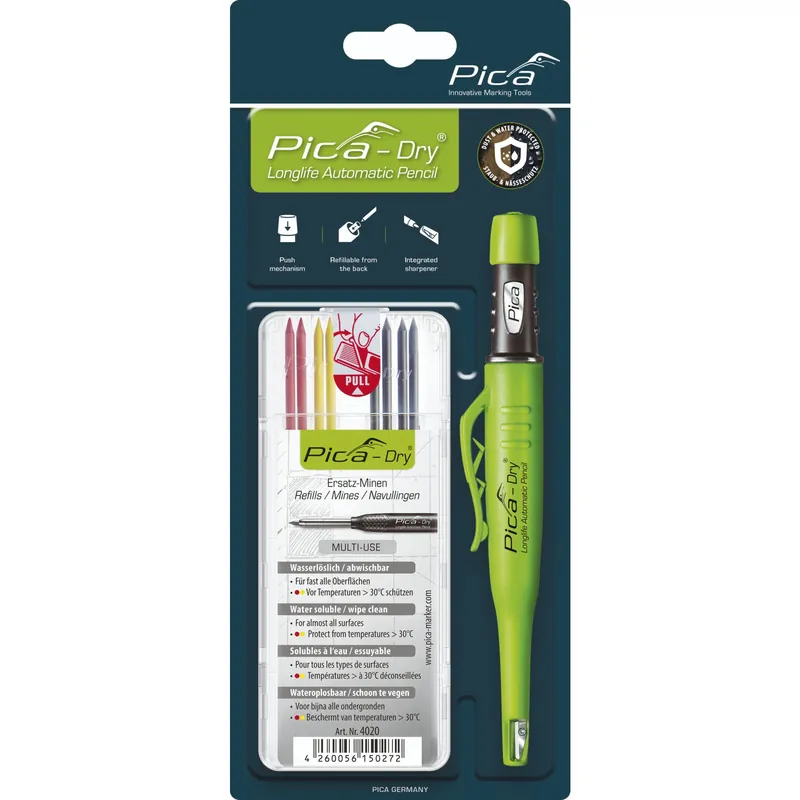 Must-Have Pica DRY Bundle mit 1x Marker + 1x Minen-Set Nr. 4020