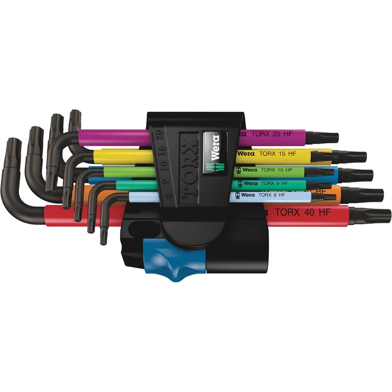 Wera 967/9 TX Multicolour HF 1 Winkelschl.satz m. Haltefunkti Zertifiziert