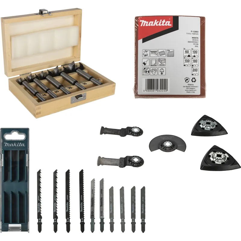 Makita P-84844 Gewerke-Set Holzhandwerk Top-Preis
