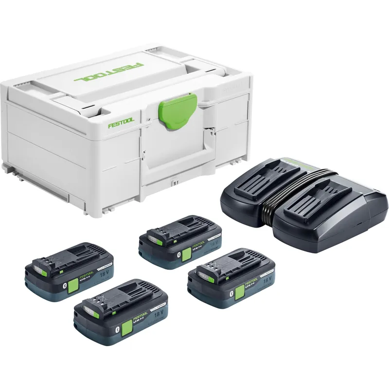 Festool Energie-Set SYS 18V 4x 4,0/TCL 6 DUO Heißes Angebot