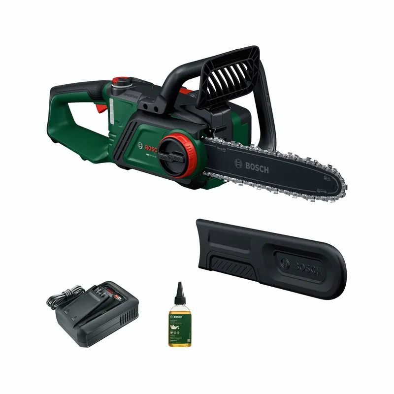 Aktuell Bosch PKE18V-30-28 Set Akku-Kettensäge