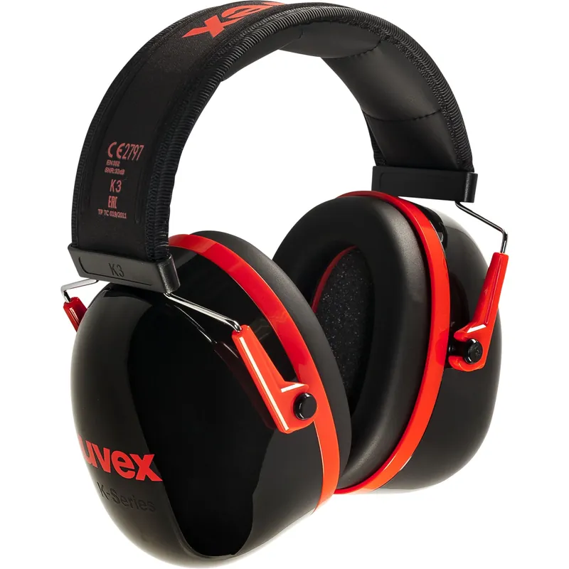uvex Kapselgehörschutz K3 schwarz/rot Sale