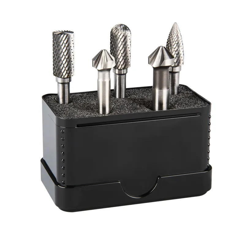 Alpen Kombi-Set 5-tlg.HM Fräs- stifte + 2 UGT Senker Neue Ware