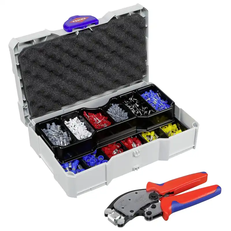 Preisreduziert KNIPEX Aderendhülsensortiment Twistor 16