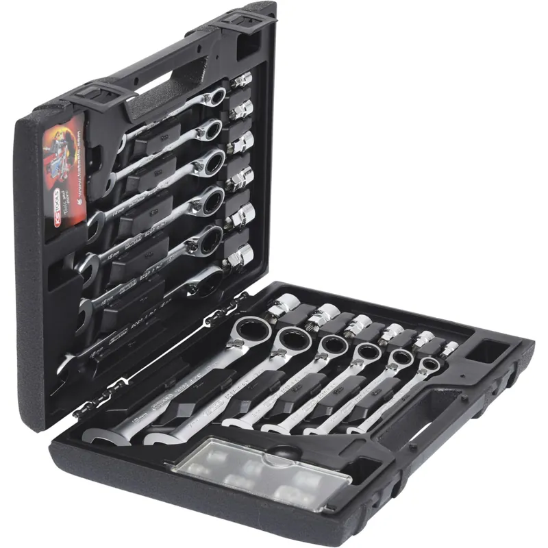 Angebot KS Tools GEARplus RINGSTOP Ratschenringmaulschlüssel-Satz