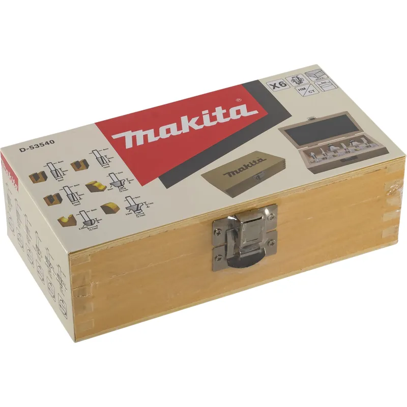 Sonderaktion Makita Fräser-Set 8mm 6Stk