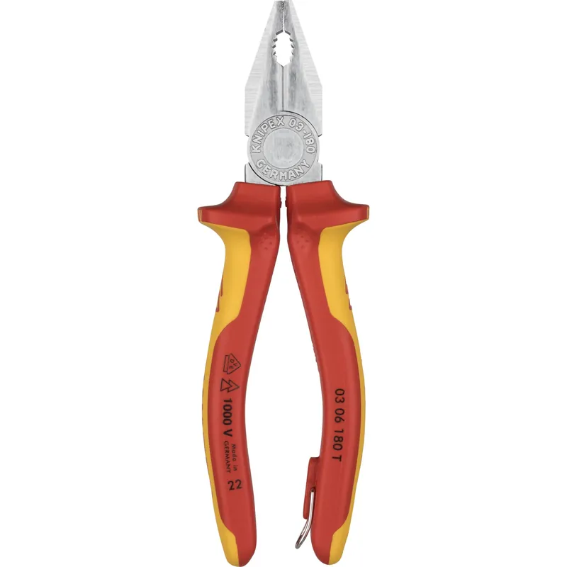 Preisreduziert KNIPEX Kombizange mit Befestigungsöse