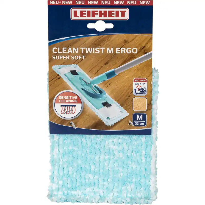 Preisreduziert Leifheit Wischbezug Clean Twist M Ergo super soft