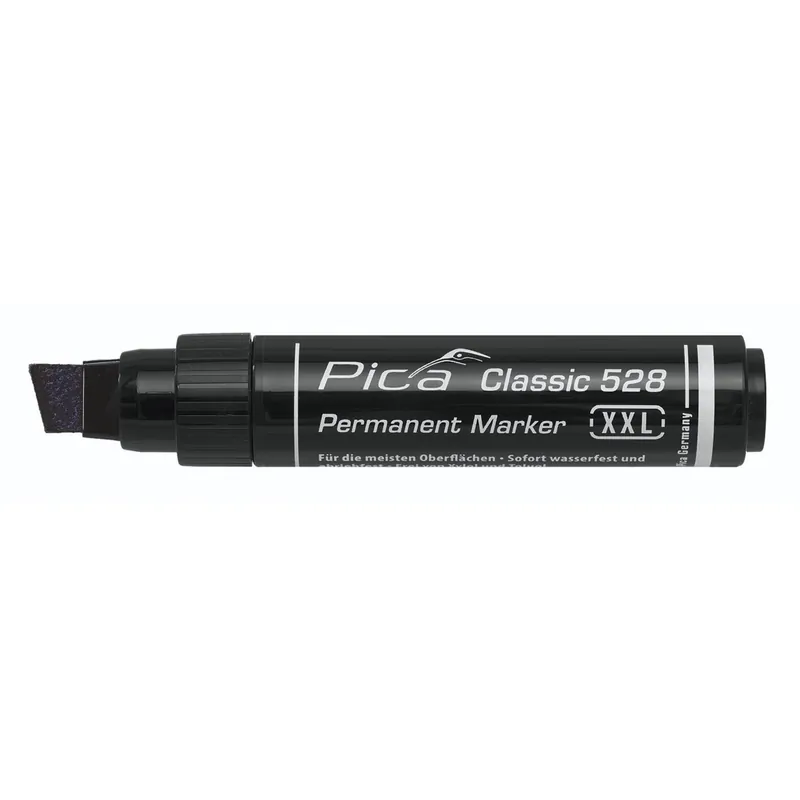 Markenprodukt Pica Permanentmarker 4-12mm Keilspitze, schwarz