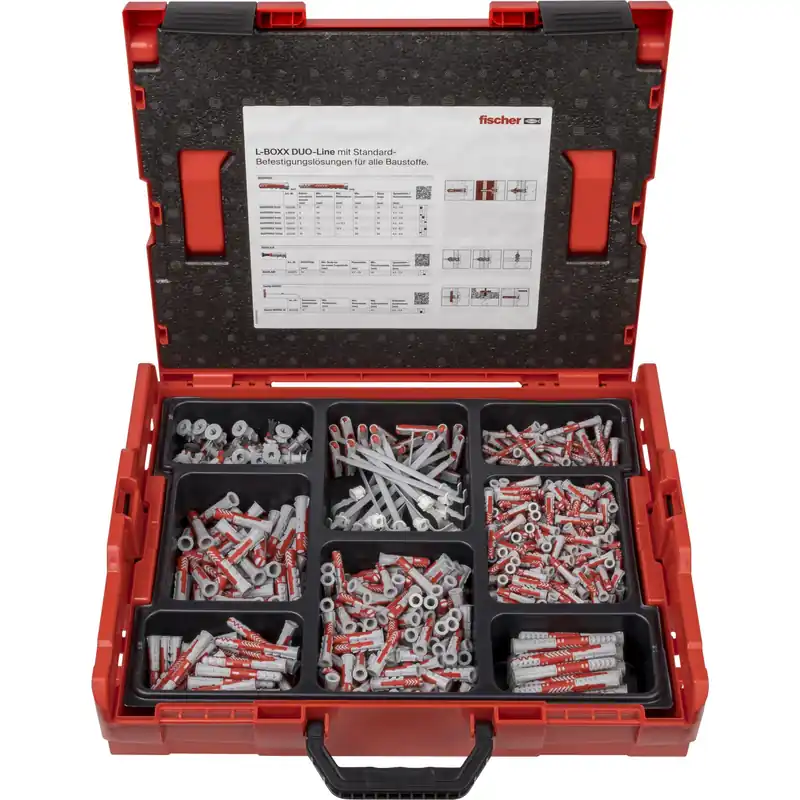 Fischer DuoLine L-Boxx 102 Dübel-Sortiment Direktkauf