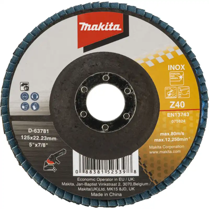 Sale Makita Fächerschleifscheibe 125mm Z40