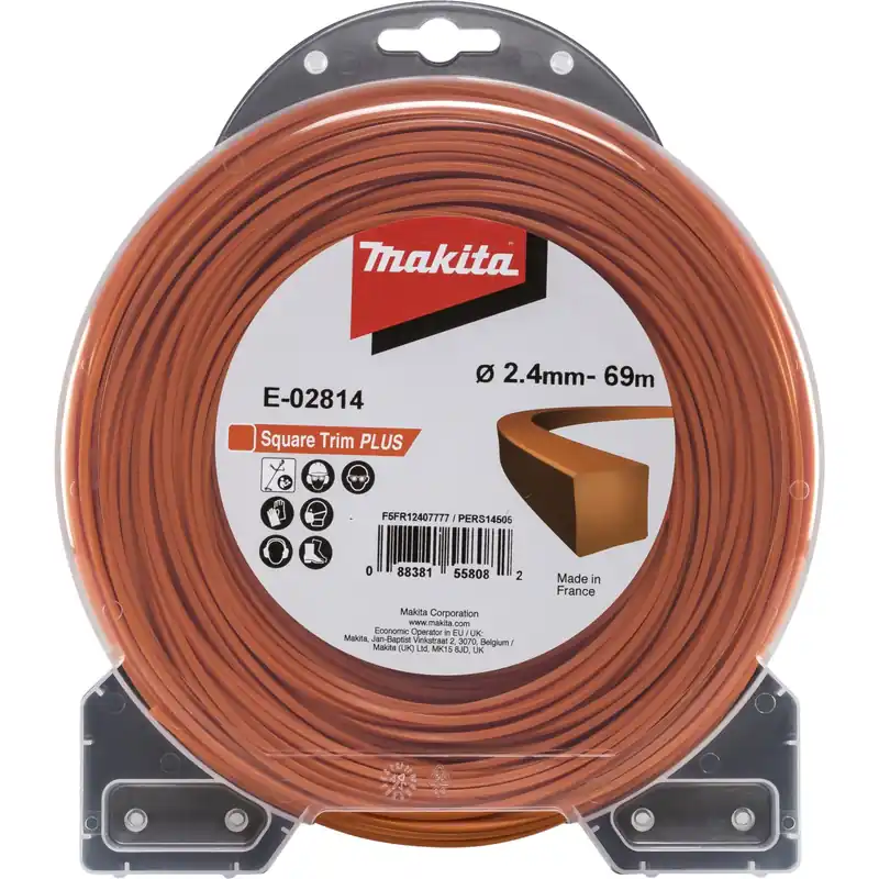 Makita Mähfaden 4kant 2,4mmx69m Mega-Angebot