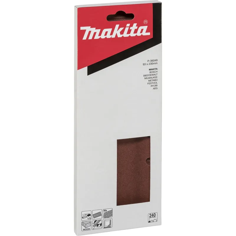 Makita Schleifpap. 93x230mm K240 LOCH Billig