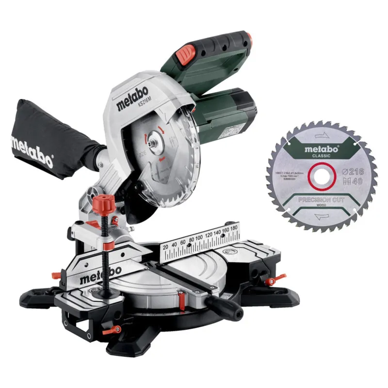 Direktkauf Metabo Set KS 216 M + Sägeblatt