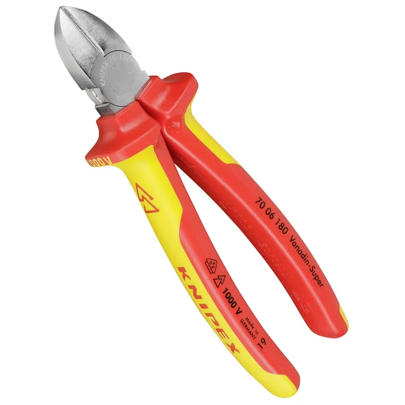 Neue Ware KNIPEX Seitenschneider verchromt 180 mm