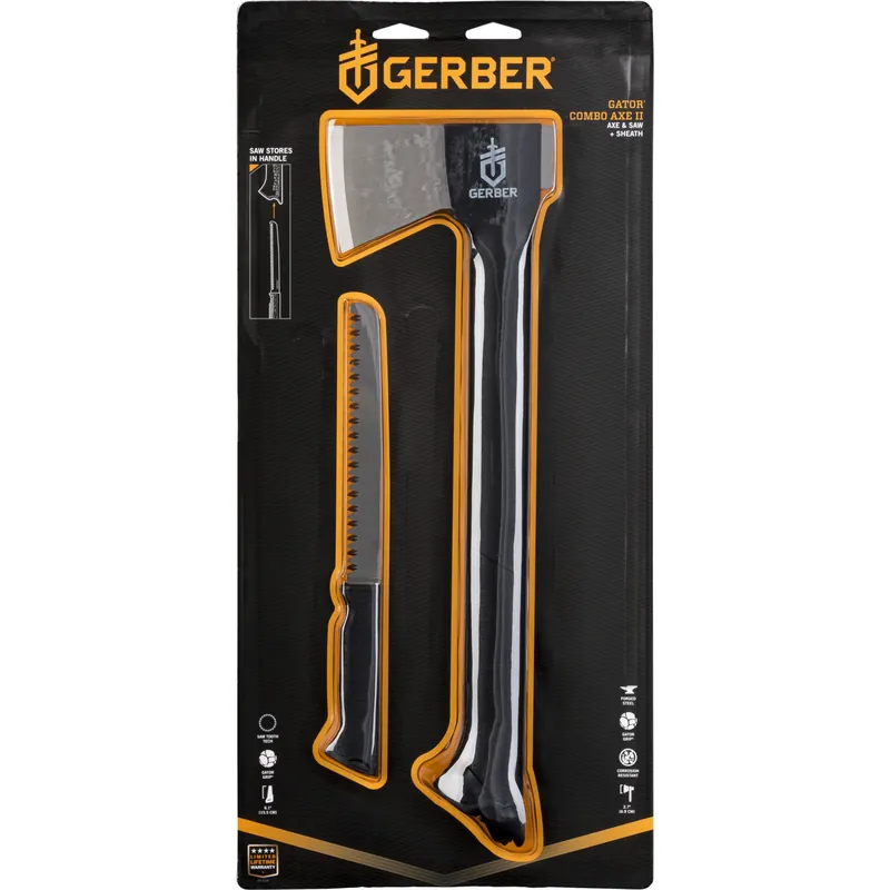 Gerber Gator Combo II Axt mit Säge Markenprodukt