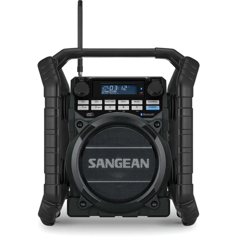 Sangean U-4 DBT+ (Utility 40) Black Highlight