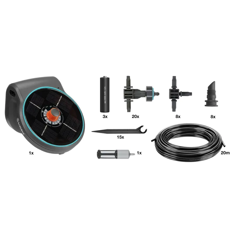 Abverkauf Gardena Solar-Bewässerung aquaBloom Set