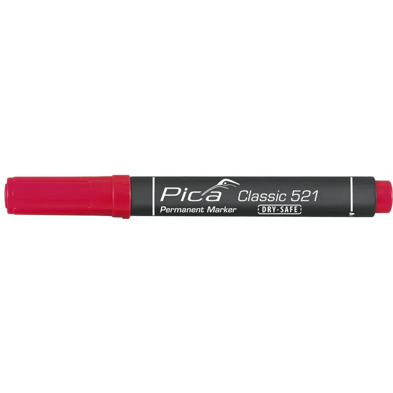 Preis Gesenkt Pica Permanentmarker 2-6mm, Keil spitze, rot