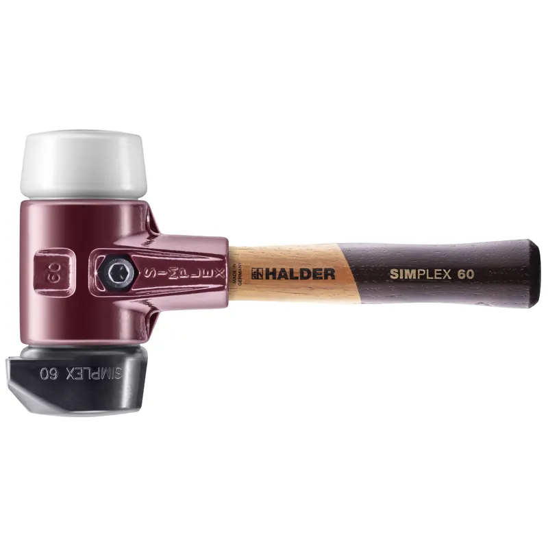 Must-Have Halder SIMPLEX-Schonhammer 60 Gummi / Superplastik