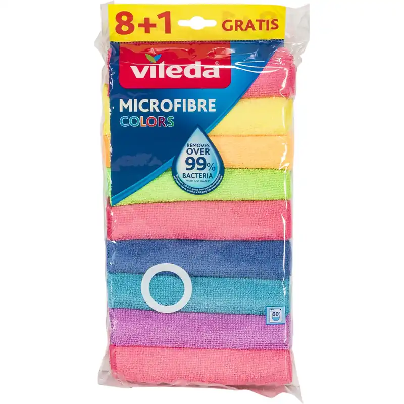 Vileda Microfaser Multi Colour 8 St. Markenware