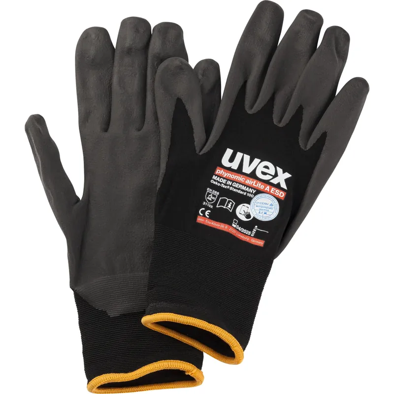 Heißes Angebot uvex Montagehandschuh phynomic airLite A ESD, Gr. 10