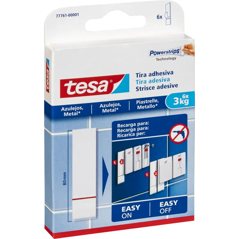Tesa Klebestreifen 3kg 77761 für Fliesen & Metall Mega-Angebot