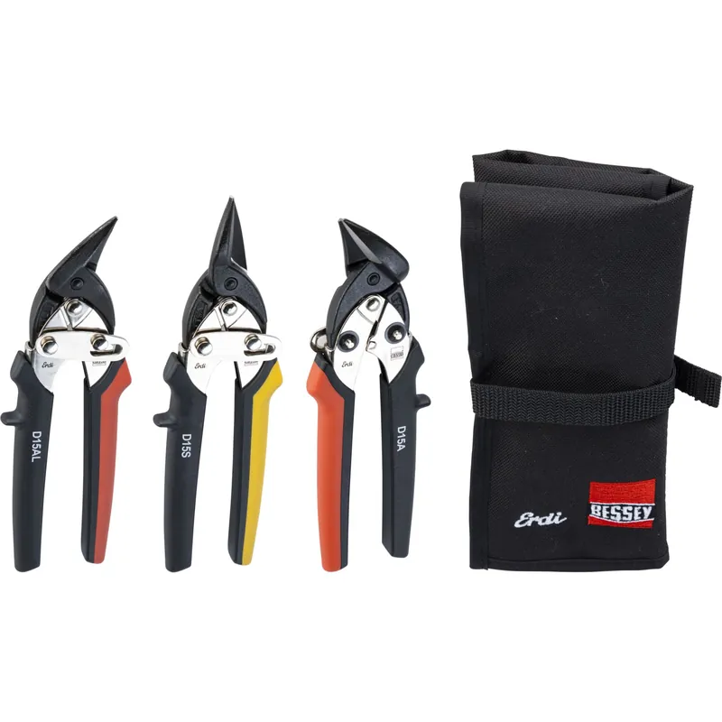 BESSEY Ideal-Scheren-Set in Rolltasche DSET15 Rabatt