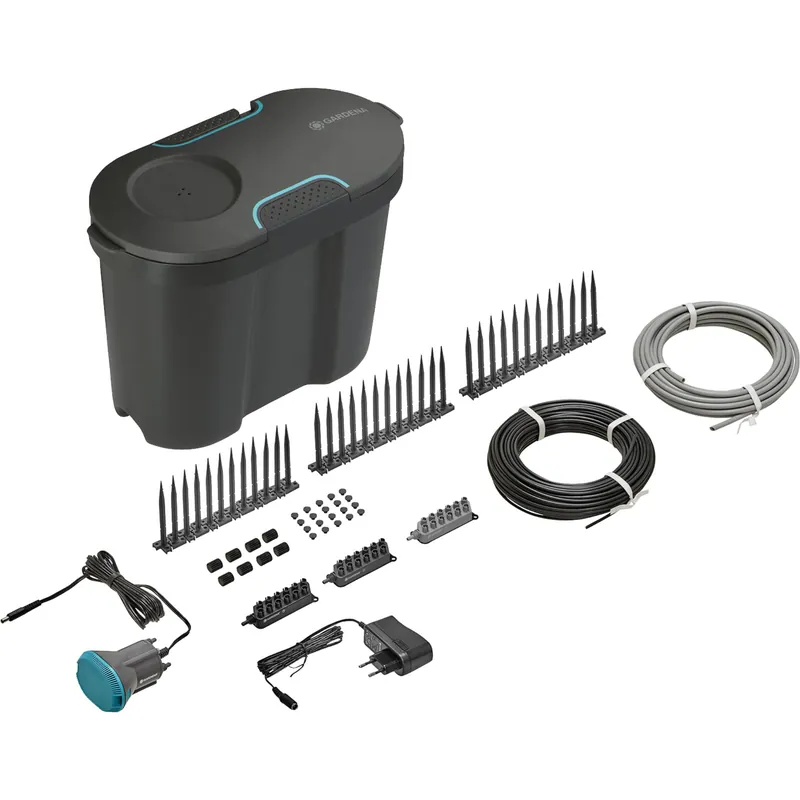 Rabatt Gardena Urlaubsbewässerung- Set + Wasserreservoir