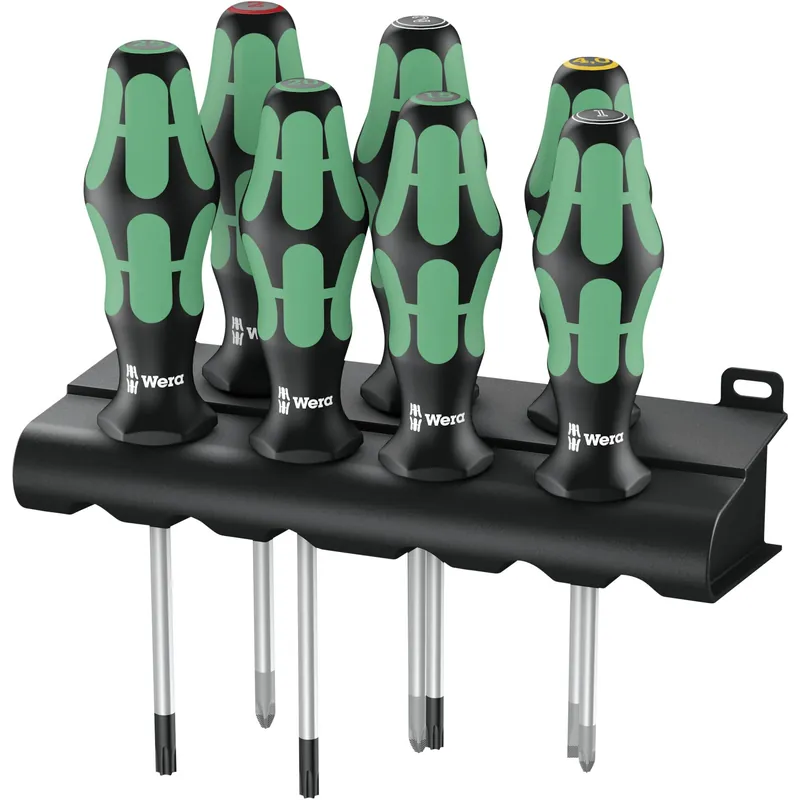 Wera 367/6 TORX BO Kraftform Schraubendrehersatz + Rack Letzte Chance