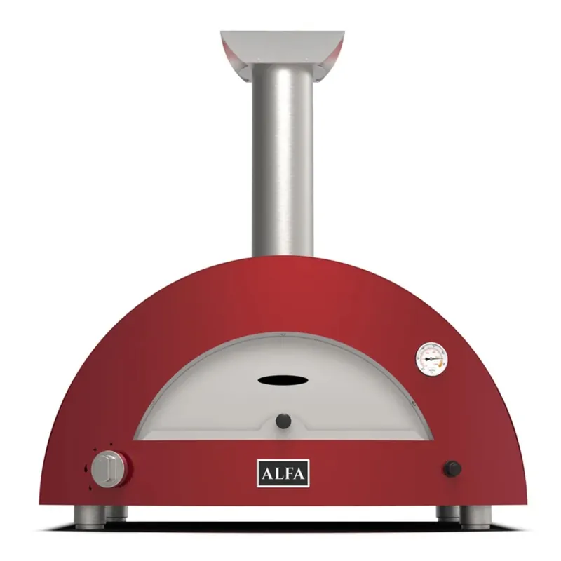 Alfa Forni Moderno 2 Pizze Hybrid-Pizzaofen Antique Red Bestseller