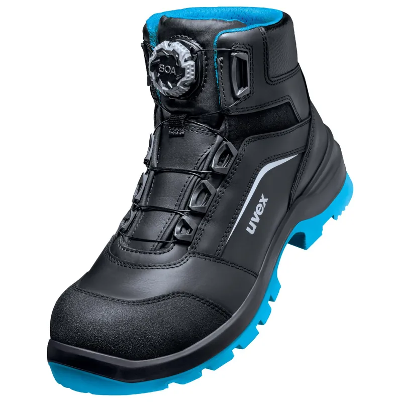 Schneller Versand uvex Stiefel 95692 BOA schw/bl S S3 PUR W11 44