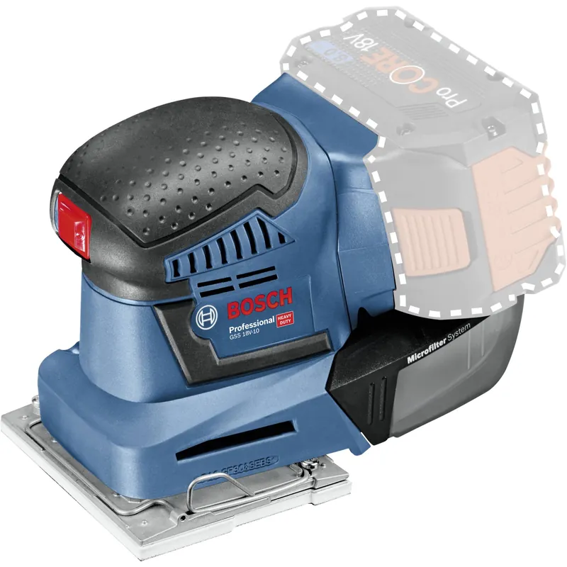 Aktuell Bosch GSS 18V-10 Akku-Schwingschleifer 06019D0200