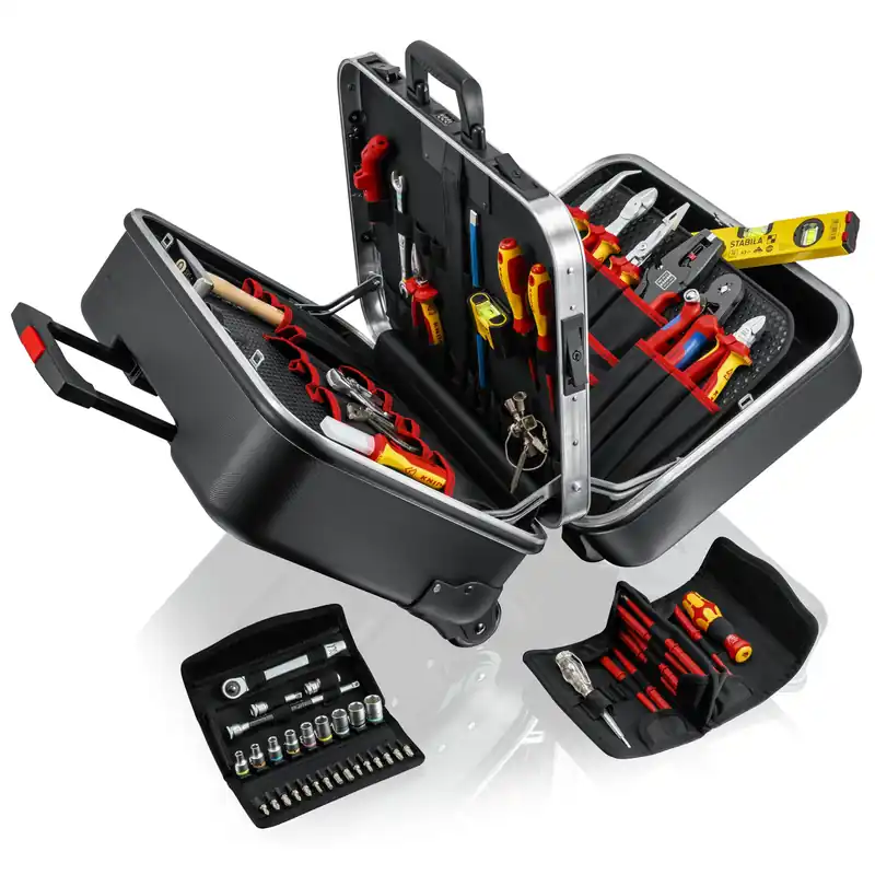 KNIPEX Werkzeugkoffer BIG Twin Move Elektro Wochenendangebot