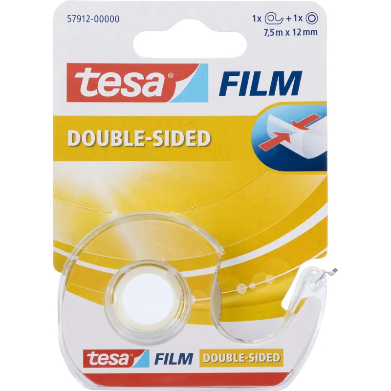 Tesa Doppels.Klebeb. 7,5m x 12mm transparent 57912 Knallerangebot