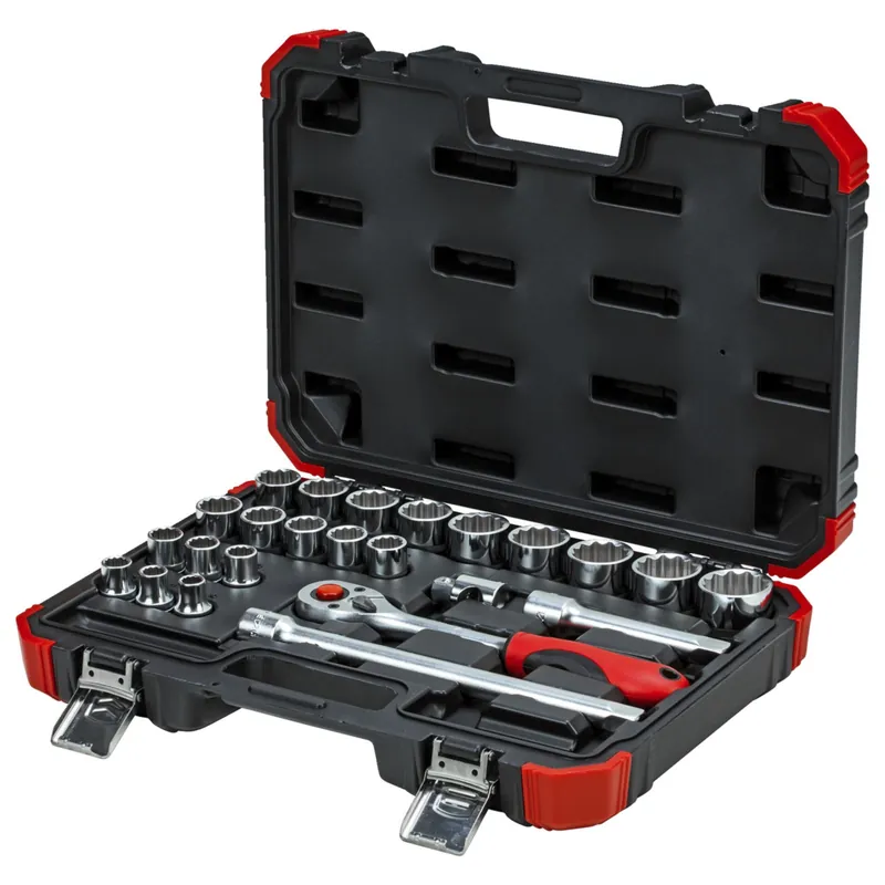 GEDORE red Steckschlüssel-Satz 1/2" 24-teilig 12-kant Knallerangebot