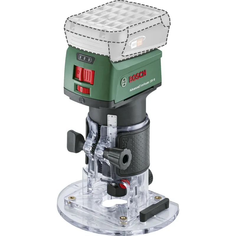 Sofort Bestellen Bosch AdvancedTrimRouter 18V-8 Akku-Kantenfräse