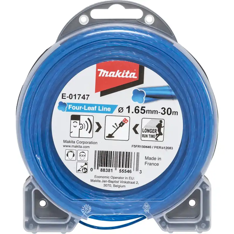 Makita E-01747 Mähfaden Four Leaf 1,65mmx30m Solange Der Vorrat Reicht