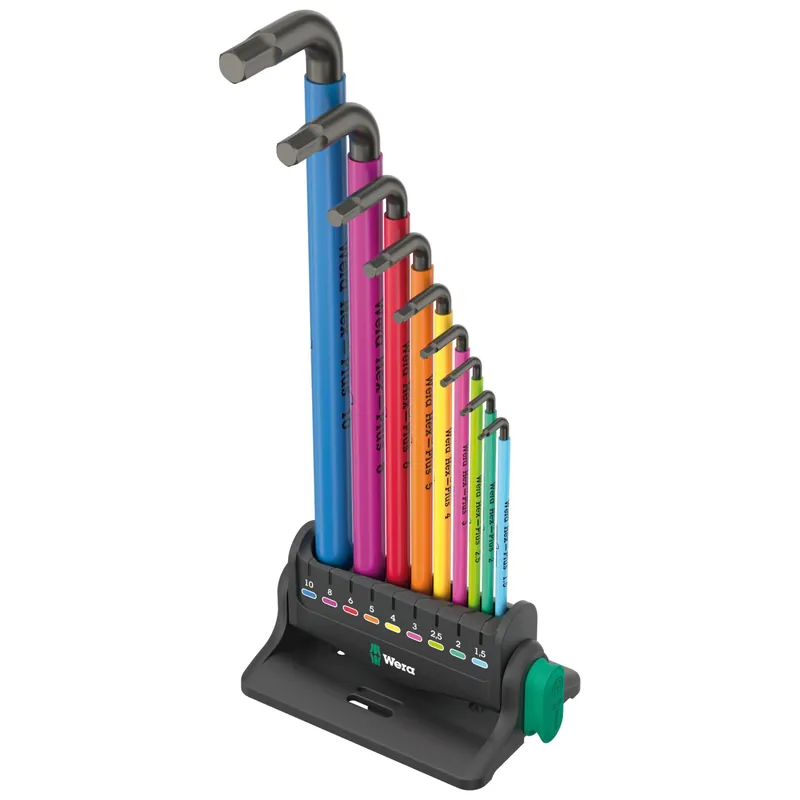 Wera 950/9 Hex-Plus Multicolour 3 Winkelschlüsselsatz Aktuell